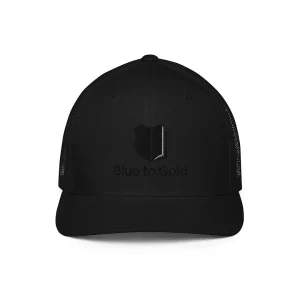 Blue to Gold Cap (Black)