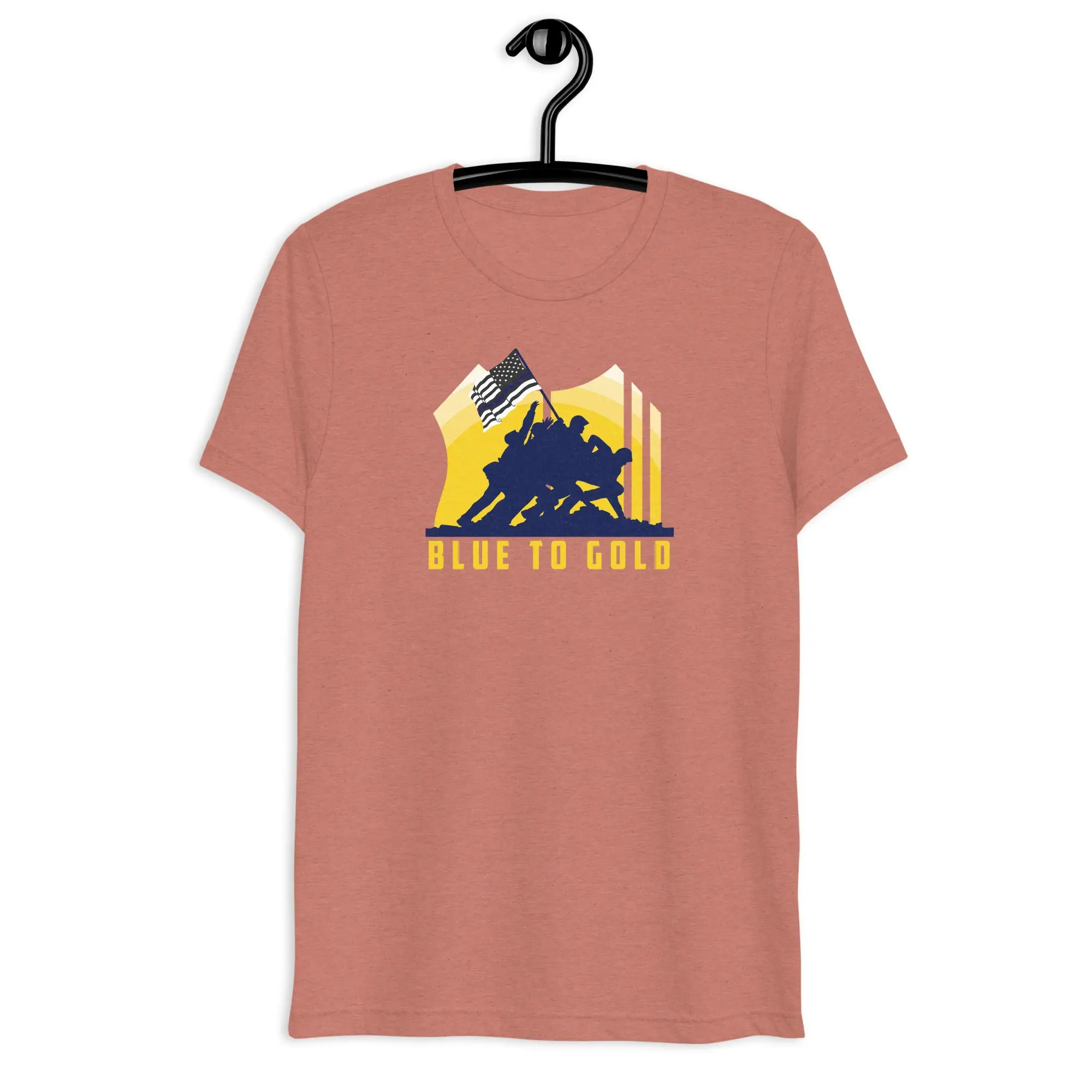 Battle For The Thin Blue Line Soft Lightweight Tri-blend Short Sleeve T-shirt - Image 10